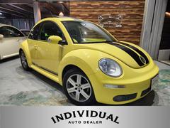 ニュービートル LZ 09モデル 禁煙車 正規Dメンテ車両 大型リアスポ 天張り張替済み 10点パネル塗装済 BSタイヤ ガラスSR ヒーター付き黒本革 地デジインダッシュナビ 前後ドラレコ Pセンサー スペアキーレス 中古車画像