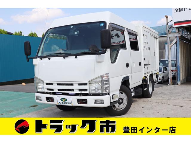 エルフトラック(いすゞ) Ｗキャブ　積載１．６ｔ　パネルバン　工作車　ハイルーフ　Ｗキャブ　積載１．６ｔ 中古車画像