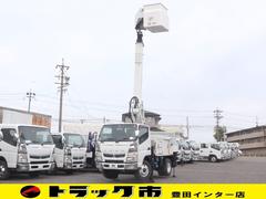 三菱ふそう　キャンター　高所作業車　アイチ製　ＳＢ１０Ａ　工具箱