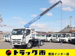 三菱ふそう　キャンター　５段クレーンラジコンタダノＺＥ２９５ＨＲ積載２ｔワイドロング　積載２ｔ　タダノ　ＺＥ２９５ＨＲ