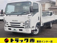 いすゞ　エルフトラック　平ボディ　積載３．５ｔ　ワイド超ロング全低床　積載３，５ｔ