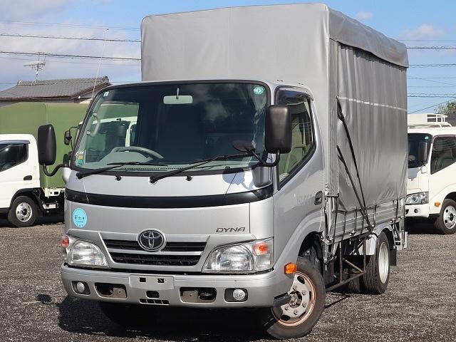 積載１３５０Ｋｇ　幌カーテン　ＴＥＣＳ　トヨタ車体 垂直パワーゲート　荷台地上高約７５ｃｍ