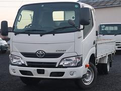 ダイナトラック 平ボディ 1.5t 標準10尺 低床 車両総重量3325Kg ジャストロー フォグランプ 左電格ミラー 車両取説 スペアキー 1TRエンジン・133馬力 荷台地上高約73cm フロアマット・サイドバイザー 中古車画像