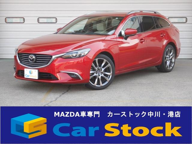 25S Lパッケージ レザーシート BOSEサウンド レーダークルーズ 衝突軽減 マツダコネクトナビ フルセグTV・DVD バックカメラ Bluetooth 全席シートヒーター ステアリングヒーター ビルトインETC(1枚目)