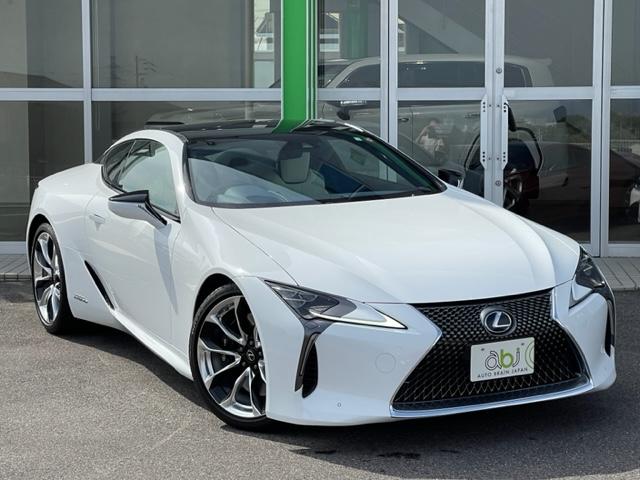 ＬＣ(レクサス) ＬＣ５００ｈ　Ｌパッケージ　買取車／禁煙車／ブリージーブルーインテリア／ガラスルーフ／２１インチ／ヘ 中古車画像