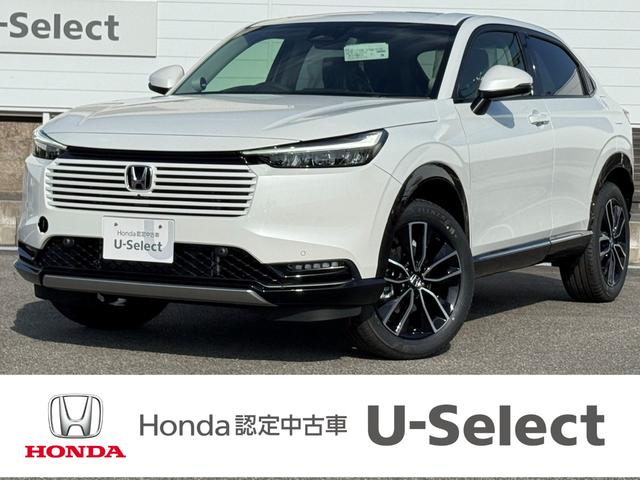 VEZEL(ヴェゼル)（ホンダ）ｅ：ＨＥＶＺ　登録済未使用車ＨＯＮＤＡＣＯＮＮＥＣＴディスプレイマルチビューカメラシステムＥＴＣ車載器 中古車画像