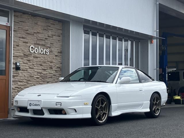 １８０ＳＸ(日産) タイプＸ　同色塗／ターボ５ＭＴ／前置きインタークーラー／前後タワーバー 中古車画像