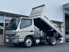 キャンター ダンプ カスタム/アルカディアシルバー/メッキバンパー/メッキコーナー/バックカメラ/LEDヘッドライト 中古車画像