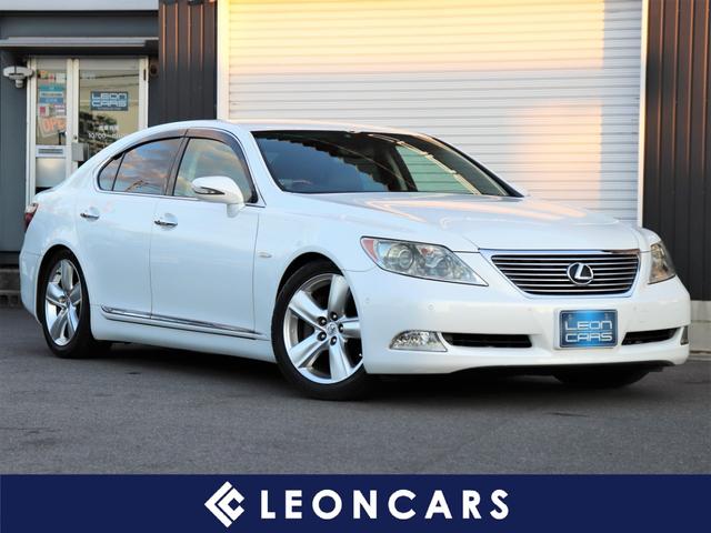 レクサス ｌｓ ｌｓ４６０ バージョンｓ ｒｓｒ車高調レザーシート純正ナビｂカメ障害物センサ純正１９ａｗ ｈｉｄヘッドｆフォグ前席ｐシート シートヒーター ベンチレーションの中古車 グーネット中古車