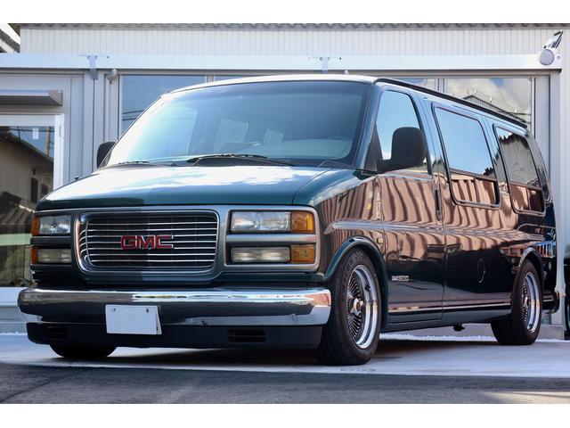 ｇｍｃ ｇｍｃサバナ １ナンバー登録車 ９５０登録済 ヒッチメンバー コンバージョン ロールーフ デイトンホイール ナビ バックカメラ ｃノッチ加工の中古車 車体価格178万円 03 平成15 年式 走行9 8万キロ 車体色グリーン 愛知県一宮市三ツ井１７ １５ ライド
