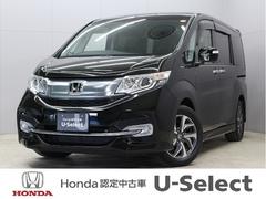 ステップワゴンスパーダ スパーダホンダセンシング ワンオーナー 禁煙車 メモリーナビ フルセグ DVD CD Bluetooth リアカメラ ETC ステアリングリモコン クルーズコントロール オートライト LEDヘッドライト 両側パワースライドドア 中古車画像