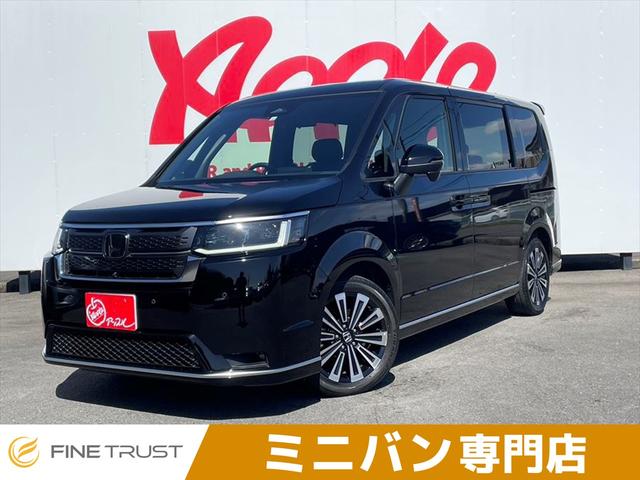 ホンダ ステップワゴンスパーダ 　プレミアムライン　保証付き　ユーザー買取車　両側パワースライドドア　電動リアゲート　９インチホンダコネクトナビ　全方位カメラ　フルセグＴＶ　レーダークルーズコントロール　シートヒーター