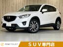 マツダ ＣＸ－５ ＸＤ　Ｌパッケージ　保証付　純正ＳＤナビ　黒革...