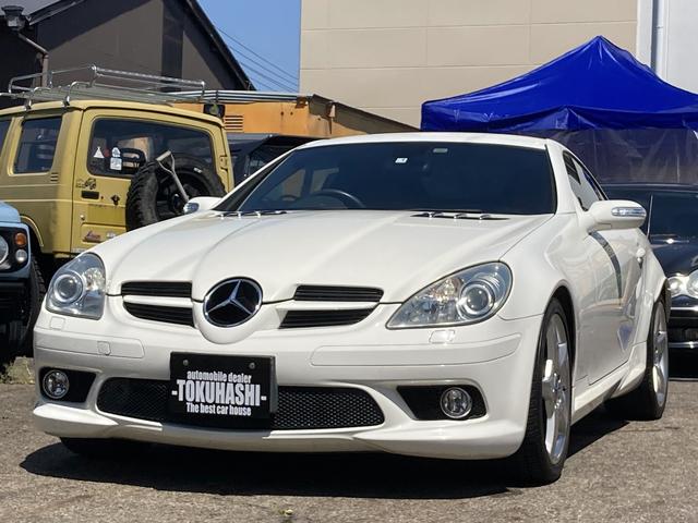 ＳＬＫ(メルセデス・ベンツ) ＳＬＫ３５０　ＡＭＧスポーツパッケージ／バリオルーフＯＫ／パワステポンプ交換／赤革シート／ウインドデ 中古車画像