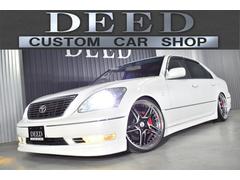 セルシオ eR仕様 18年登録車 後期型 黒革エアーシート サンルーフ 新品フルタップ式車高調 WORKデュランダル20インチ 新品タイヤ LEDフォグ DVD再生可能 地デジ バックカメラ タイミングベルト交換済 中古車画像