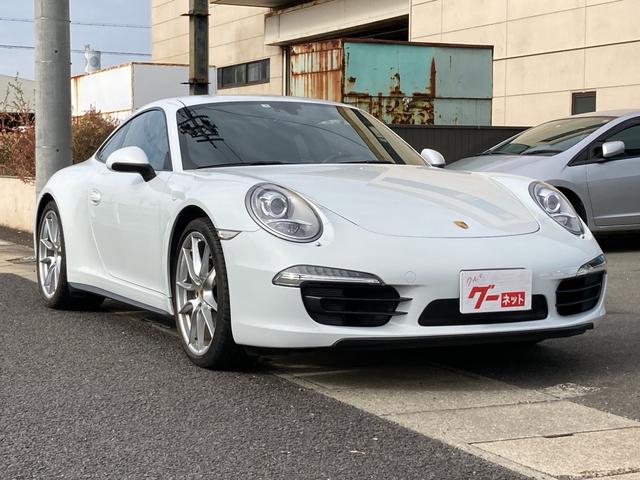 ポルシェ ９１１ ９１１カレラ４　ディーラー車　左ハンドル　ブラックレザーシート