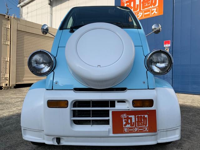 ダイハツ ミゼットiiカーゴｄタイプ ａｃ ａｔ ２人乗り スピードスターアルミの中古車 車体価格38万円 1998年式 走行12 4万キロ 車体色ブルーｉｉ 岐阜県大垣市直江町２４３ ２ 旧車専門店 丸勘モータースの在庫 グーネット中古車