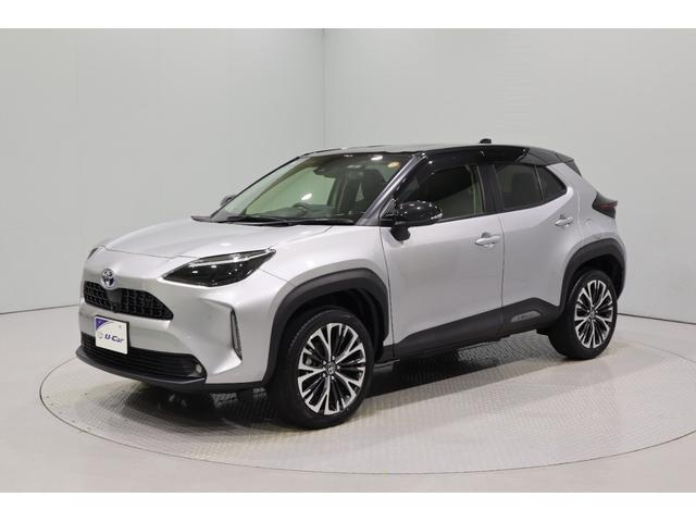 ヤリスクロス ハイブリッドZ 純正ディスプレイオーディオ フルセグTV CD DVD再生 Bluetooth接続 衝突被害軽減ブレーキ LEDヘッドランプ ETC 全周囲カメラ スマートキー クルーズコントロール パワーバックドア(1枚目)