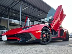 ランボルギーニ　アヴェンタドール　ＬＰ７５０−４スーパーヴェローチェロードスター　正規ディーラー車　屋内保管　禁煙車