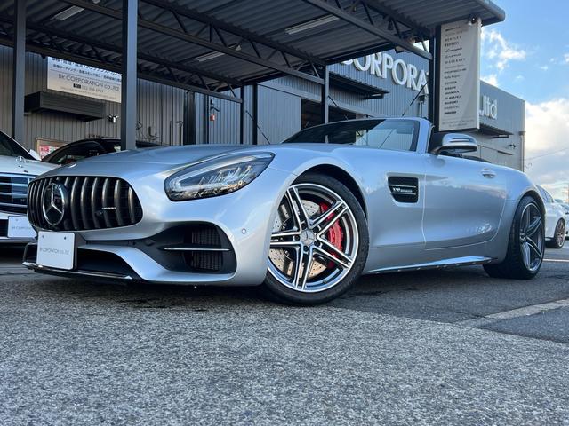 Ｃ　ロードスター　ワンオーナー車　正規ディーラー車　左ハンドル　後期モデル　純正ナビゲーション　バックカメラ　フルセグ　前後パークセンサー　探知機レーダー　純正ドライブレコーダー　新車取説　保証書　スペアキー有り