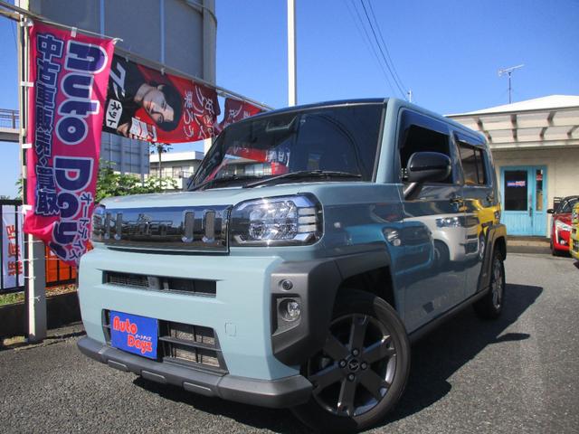 タフト Ｇターボ　車検整備付き　禁煙車　レーダークルーズコントロール　ナビ　ＴＶ　Ｂｌｕｅｔｏｏｔｈ　バックカメラ　ドラレコ　シートヒーター　電子パーキングブレーキ　純正アルミ　スマートキー　ＬＥＤヘッドランプ　ＥＴＣ（1枚目）