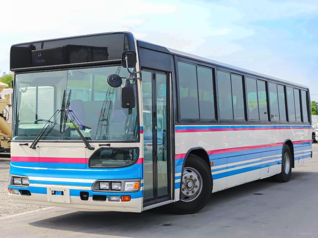 日野 　６０人乗り　大型バス　ニーリング　自動ドア　モケットリクライニングシート