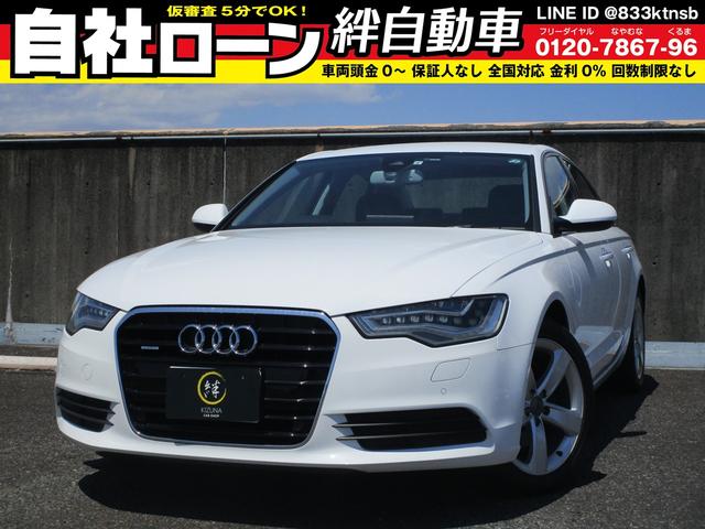 Ａ６(アウディ) 格納式ナビ　ＴＶ　ＤＶＤ　ＣＤ　Ｂｌｕｅｔｏｏｔｈ　ＢＯＳＥスピーカー　ＥＴＣ 中古車画像