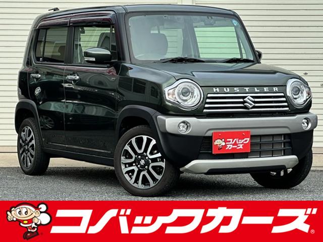 スズキ ハスラー ＪスタイルＩＩターボ　４ＷＤ　黒半革　禁煙