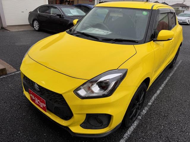 スイフトスポーツ(スズキ) ベースグレード 6速MT/禁煙/ナビTV/Bluetooth/LED/ETC/衝突軽減ブレーキ/シートヒーター/スマートキー/DVD再生/イモビライザー 中古車画像