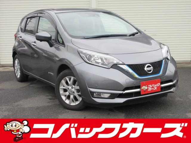 日産 ノート ｅ－パワー　メダリスト　半革／禁煙／ナビＴＶ／Ｂｌｕｅｔｏｏｔｈ／後期／ＬＥＤ／全周囲カメラ／ドライブレコーダー／ＥＴＣ／衝突軽減ブレーキ／レーダークルーズ