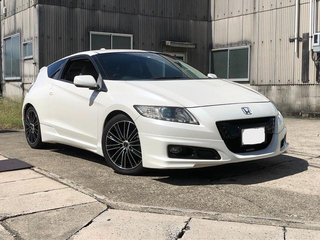 ホンダCR-Z ホワイト　6MT アルファ　車検令和５年８月  19万キロ