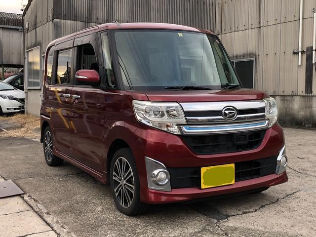 タント カスタムＲＳ　ＳＡ　４ＷＤ　純正８インチナビ・ＴＶ・バックモニター・Ｂｌｕｅｔｏｏｔｈ（1枚目）