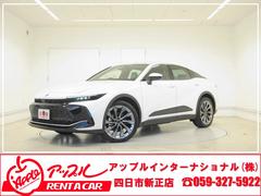 トヨタ　クラウンクロスオーバー　Ｇアドバンスド　レザーパッケージ　デジタルインナーミラー　ダークチェスナットブラック内装