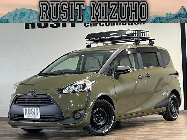 トヨタ シエンタ X カーキーグリーン全塗装済み ルーフキャリア トヨタ シエンタ X カーキーグリーン全塗装済み ルーフキャリア