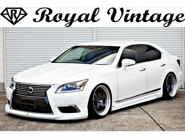 ＬＳ(レクサス) ＬＳ４６０　バージョンＣ　カスタム車輛　ＷＯＲＫジスタンス２０ＡＷ　エイムゲインエアロパーツ　ＡＩＲＭＥＸＴエアサス　ブレーキローター＆キャリパー　黒革シート　パワートランク　プレミアムサウンド　純正ナビ　Ｂｌｕｅｔｏｏｔｈ 中古車画像