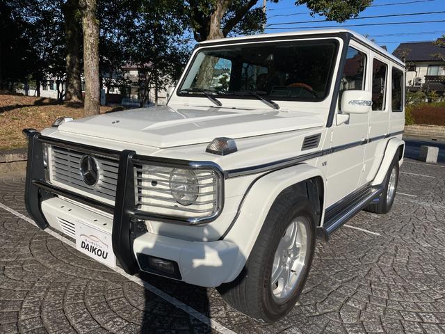 Ｇクラス Ｇ５５　ＡＭＧロング　正規Ｄノーマ車　ＴＶバッカメラ　シートヒーター付き（1枚目）