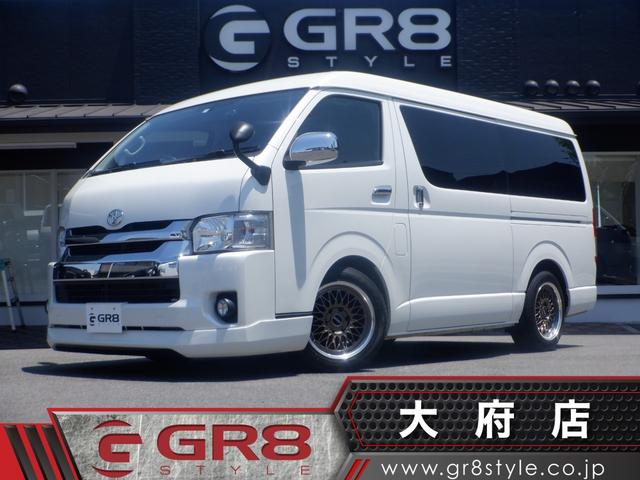 トヨタ ハイエースワゴン ＧＬ　４列１０人乗り　ナビＴＶ　フリップダウンモニター