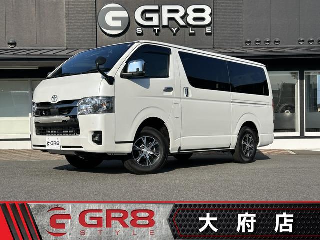 スーパーＧＬ　ダークプライムＩＩ　４ＷＤ／寒冷地仕様／両側パワ－スライドドア／助手席エアバッグ／デジタルインナーミラー／純正７インチナビ／純正１５インチアルミ／ドライブレコーダー／ベッドキット／バックカメラ／トヨタセーフティセンス