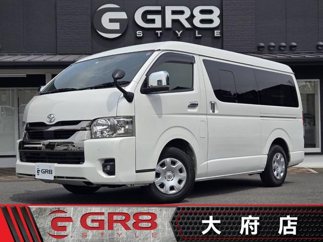 スーパーＧＬ　ダークプライムＩＩ　２人乗り仕様／スマートキー／純正７インチナビ／ＥＴＣ／助手席エアバッグ／トヨタセーフティセンスＬＥＤヘッドライト／ＡＣ１００Ｖアクセサリー／小窓付きスライドドア／ドアバイザー／ハーフレザーシート