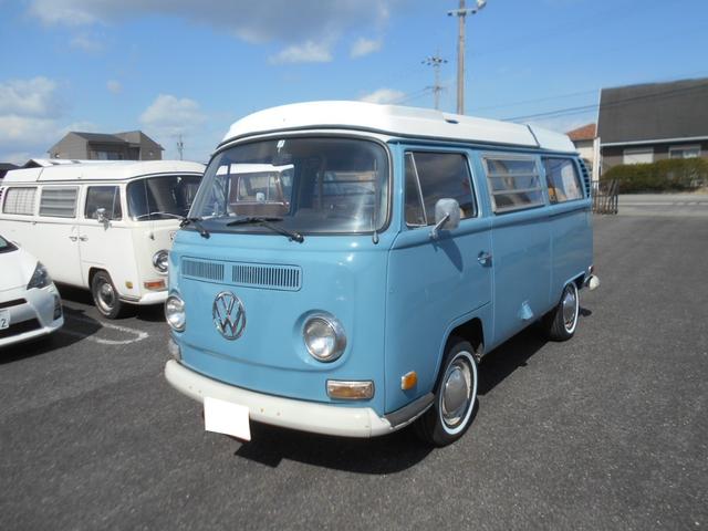 フォルクスワーゲン タイプII 　１９７０年モデル　ＷＥＳＴＦＡＬＩＡ　キャンパー　１６００ＣＣ　ツインキャブ　検６年７月　バーグシフター　前後新品タイヤ　チャイルドコット　モスキートネット　アーリーレイトバス　ＥＴＣ　３ナンバー