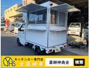 　キッチンカー．移動販売車．ケータリングカー．フードトラック（Ｂ）／前方収納．側面・後方跳上扉＆テーブル．サッシ．ドア．シンク＆タンク．換気扇．床．照明．外部電源．コンセント(1枚目)