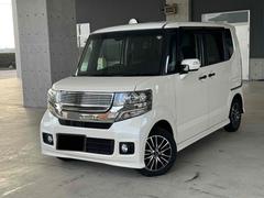 N-BOXカスタム G・Aパッケージ ETC 両側電動スライドドア ナビ TV 衝突被害軽減システム オートライト HID スマートキー アイドリングストップ ベンチシート CVT 盗難防止システム ABS ESC アルミホイール 中古車画像