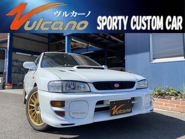 スバル インプレッサ ＷＲＸ　ＳＴｉバージョンＶＩ　ＯＺ１７インチ　車高調　ＳｔｉＧｅｎｏｍｅマフラー　Ｄｅｆｉ追加メーター　ＬＡＭＣＯ三連メーター　ステンメッシュブレーキホース　スリットブレーキローター　クスコロアアームバー　ターボタイマー