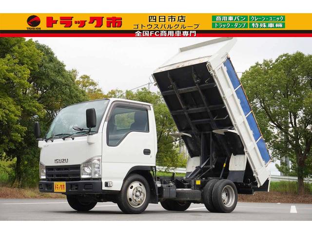 いすゞ エルフトラック ２ｔ ダンプ フルフラットロー ２ｔ積 強化ダンプの中古車 グーネット中古車