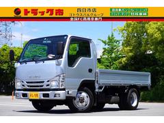 いすゞ　エルフトラック　２ｔ　平ボディ　フルフラットロ−　４ＷＤ