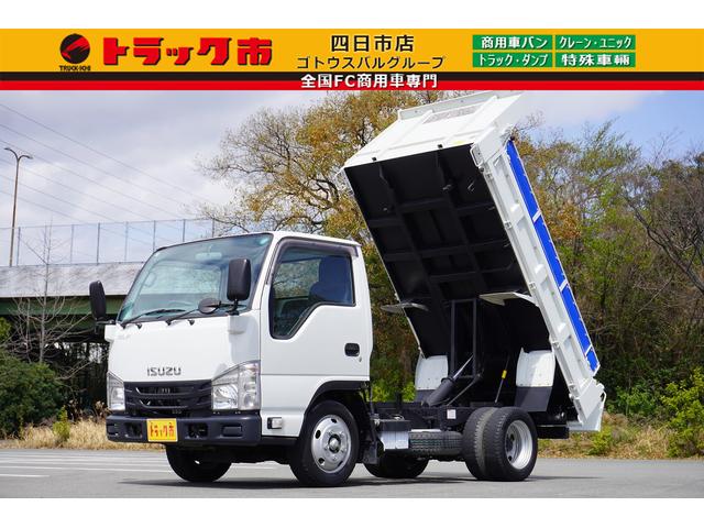 いすゞ エルフトラック 2t 強化 ダンプ フルフラットローの