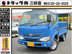 トヨタ　トヨエース　１．４トン１０尺平パワーゲート　昇降能力６００ｋｇ　有線リモコン　荷台床木板貼り