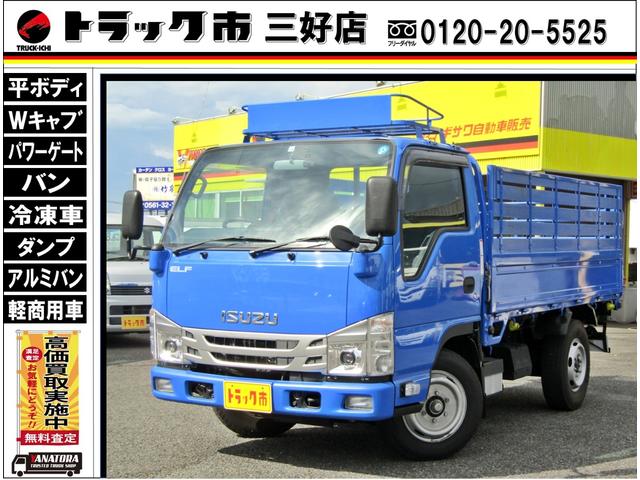 ２トン１０尺平ボディー　荷台床木板貼り　高アオリ加工　衝突軽減ブレーキ　車線逸脱警報　ＥＴＣ車載器　４ＪＺ１ターボ１５０ＰＳ　ルーフキャリア