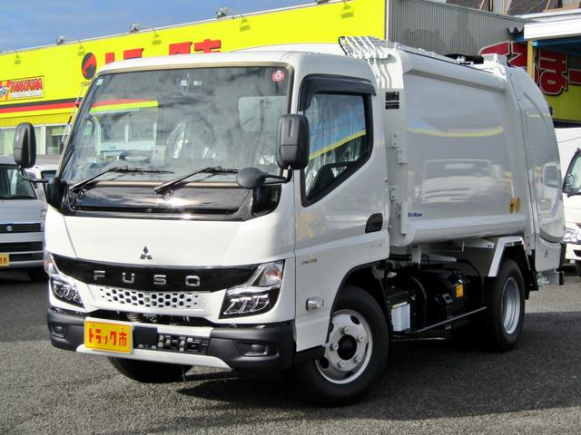 ２．４トン　プレス式塵芥車　新明和４．６立米　　連続スイッチ　汚水タンク　衝突軽減ブレーキ　車線逸脱警報　アイドリングストップ　バックモニター　イージーアクセスキー　ＬＥＤヘッドライト　５ＭＴ
