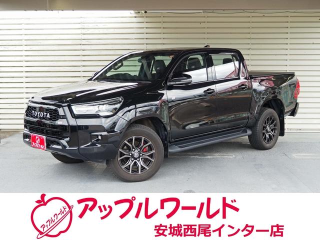 ハイラックス Ｚ　ＧＲスポーツ　４ＷＤ　トノカバー　純正ディスプレイオーディオ　ナビ　パノラミックビューモニター　プリクラッシュ　レーダークルコン　クリアランスソナー　ハーフ合皮シート　パワーシート　ＬＥＤヘッド　ＬＥＤフォグ（1枚目）